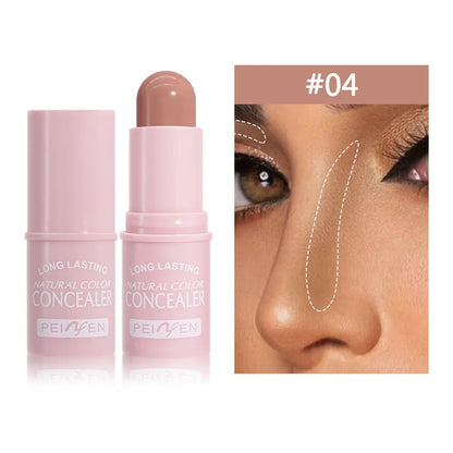 3D Bronzer Contour Stick – Highlighter, Waterproof, Full Coverage, Natural Finish