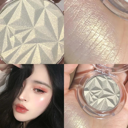 Shimmer Diamond Glow Highlighter – 2-Color Palette | Brighten, Contour & Natural Radiance