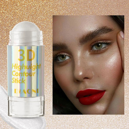 6-Color 3D Face Brightening Highlighter Stick – Bronzer, Contour & Shimmer for Sculpted Makeup - Beauty & Beyond