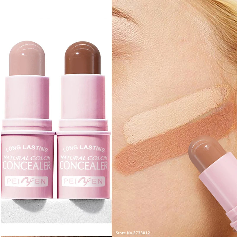 3D Bronzer Contour Stick – Highlighter, Waterproof, Full Coverage, Natural Finish