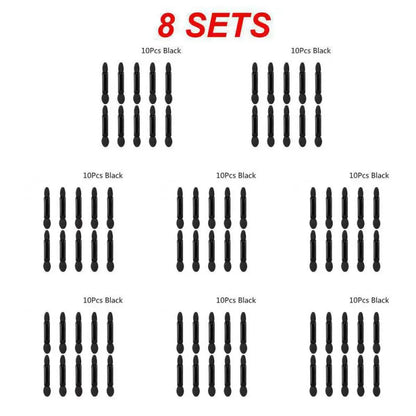 10/50PCS Double-Ended Sponge Applicators – Portable Disposable Eye Shadow, Eyeliner & Lip Makeup Tools