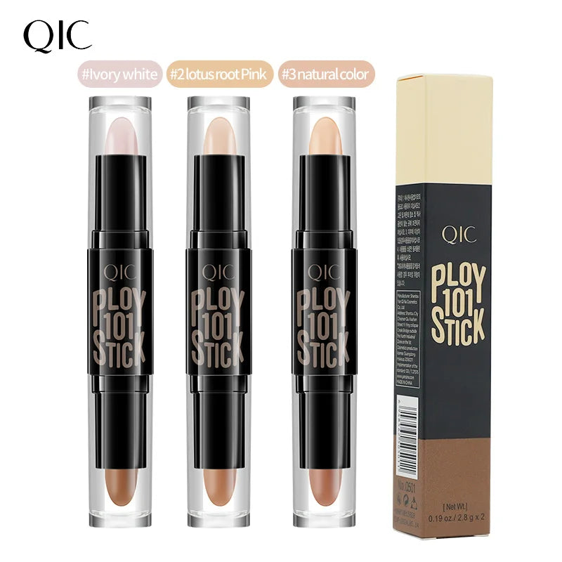 Double-ended Highlight Contouring Pen – V Face Sculpting, Silky Smooth Mineral Concealer & Highlighter! - Beauty & Beyond