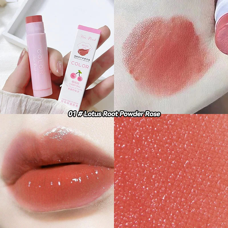 HAIPINK 3-Piece Set Tinted Moisturizing Lip Balm - Hydrating, Fades Lip Lines, Prevents Chapping - Beauty & Beyond