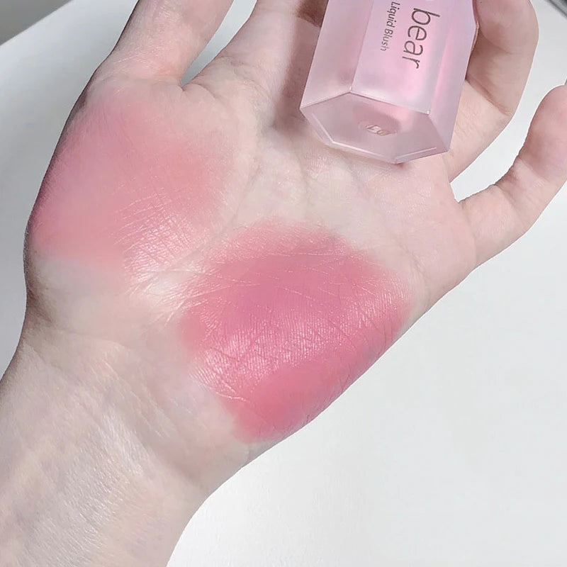EGE Bear Soft Glow Liquid Blush – Sheer Color, Dewy Hydration & Natural Matte Finish for a Fresh Girl-Next-Door Look - Beauty & Beyond