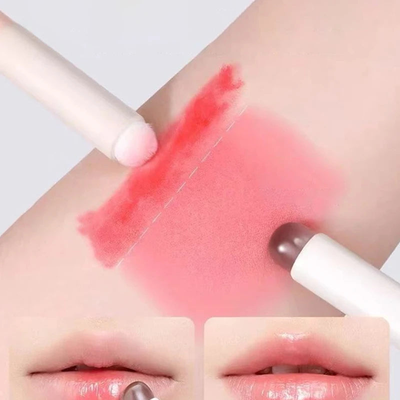 Silicone Round Head Lip Brush - Soft Lipstick Application, Smudge Brush, Cosmetic Tool - Beauty & Beyond