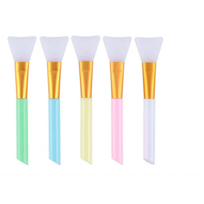 Advanced Silicone Facial Mask Brush – 1/4/5/6-Pack | Mild, Soft & Formaldehyde-Free for All Skin Types