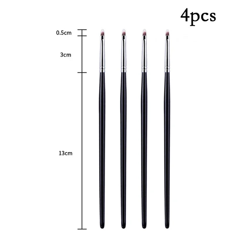 T22 Fine Eyeliner Brush - Precision Thin, Liquid/Gel, Professional Makeup Tool - Beauty & Beyond