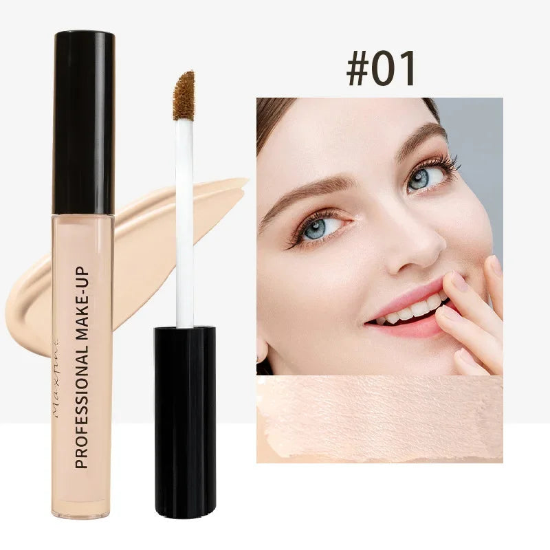Liquid Face Concealer – Dark Circles & Acne Cover | Natural Makeup Base & Foundation Cream