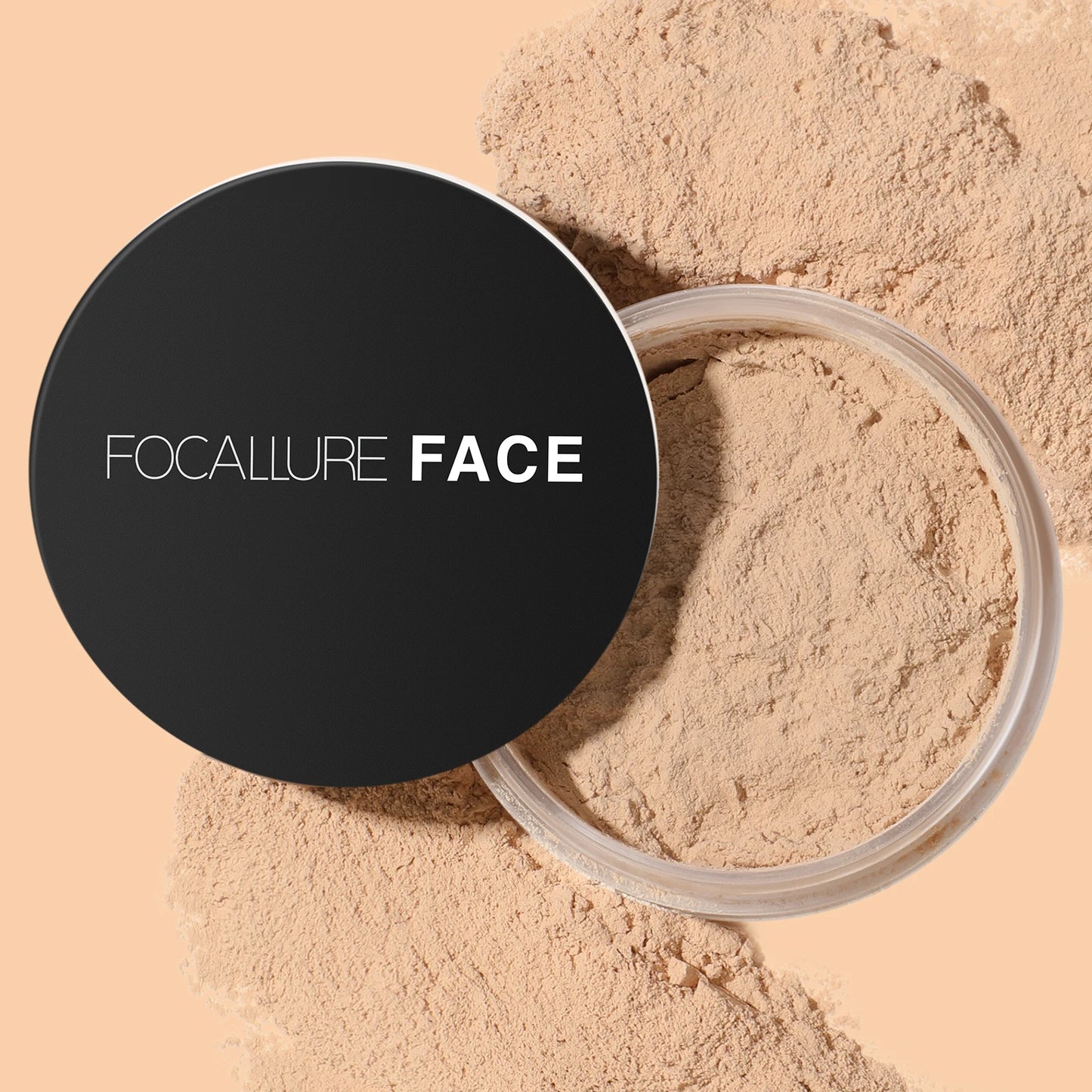 Focallure Loose Setting Powder – Invisible Finish & Oil Control | Translucent, Natural Soft Face Makeup