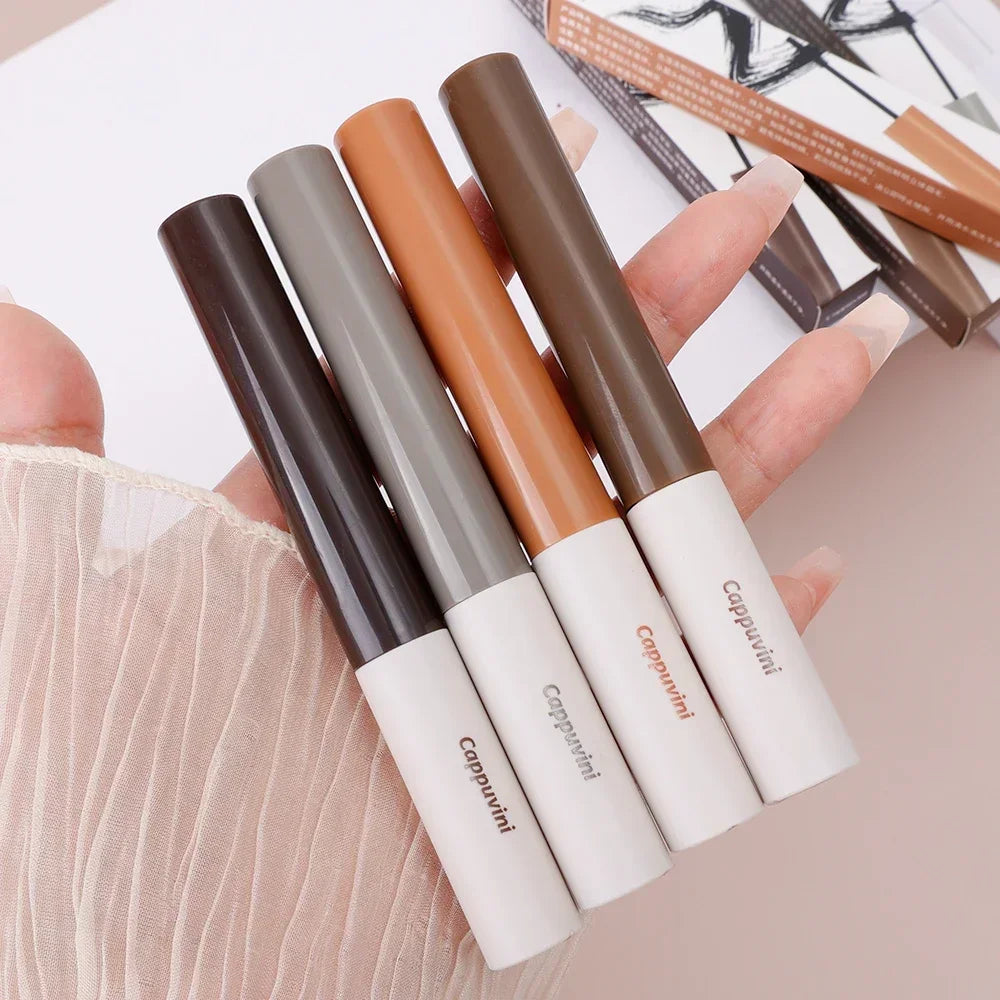 Waterproof Natural Liquid Eyebrow Cream – Long Lasting, Quick Drying, Brown & Grey Dye Enhancers - Beauty & Beyond