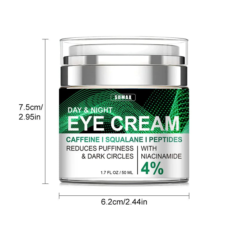 50ml Day & Night Eye Cream – Moisturizing, Firming, Dark Circle & Eye Bag Care - Beauty & Beyond