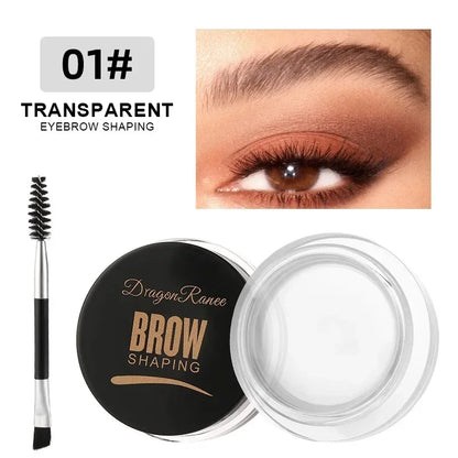 Matte Eyeliner & Eyebrow Cream Gel – Waterproof, Long-Lasting, Brown/Black Brow Cream & Concealer - Beauty & Beyond