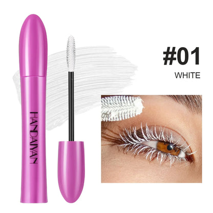 5D Colorful Silk Mascara - Blue, Red, Black, Waterproof, Non-Caking, Thickening, Lengthening - Beauty & Beyond