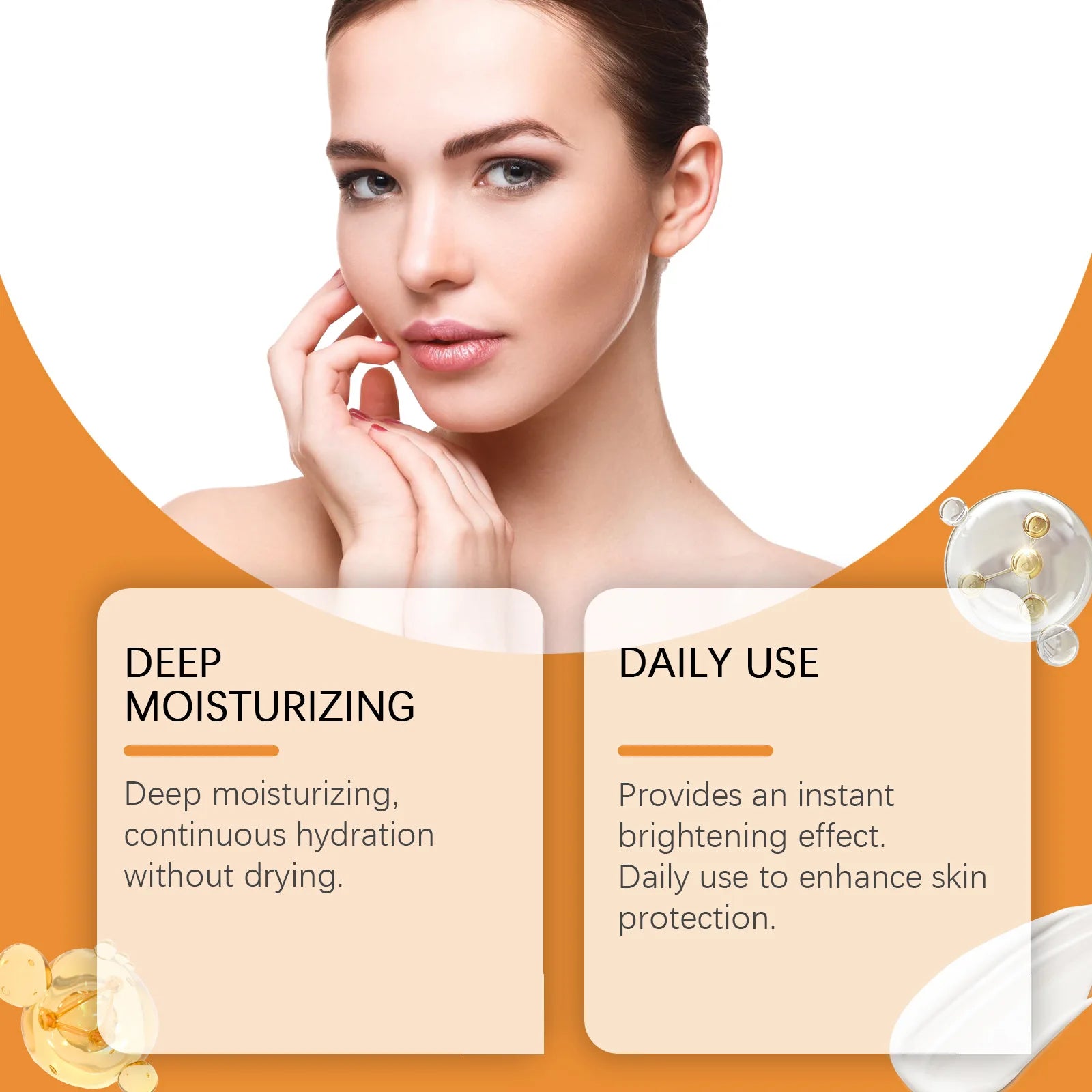 Hyaluronic Acid Sunscreen SPF50+ - Anti-Oxidant, Moisturizing, Waterproof, Sunblock Cream - Beauty & Beyond