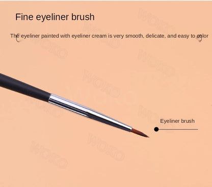 T22 Fine Eyeliner Brush - Precision Thin, Liquid/Gel, Professional Makeup Tool - Beauty & Beyond