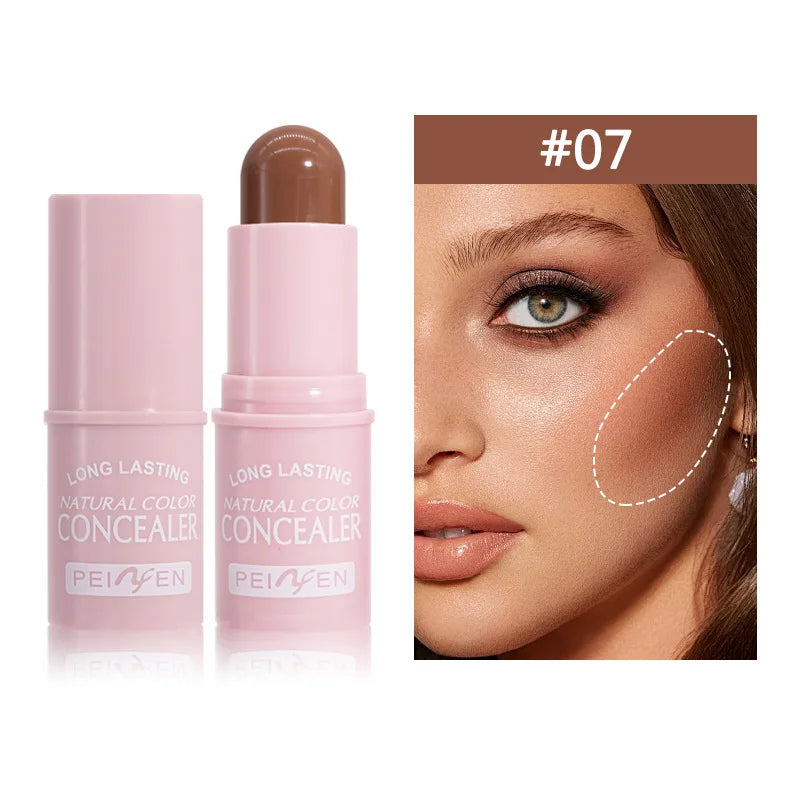 3D Bronzer Contour Stick – Highlighter, Waterproof, Full Coverage, Natural Finish