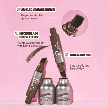 Eyebrow Pencil – Waterproof, Sweatproof, Long-Lasting, Easy to Use, Brown, Black, Earth Color, Powder & Setting - Beauty & Beyond