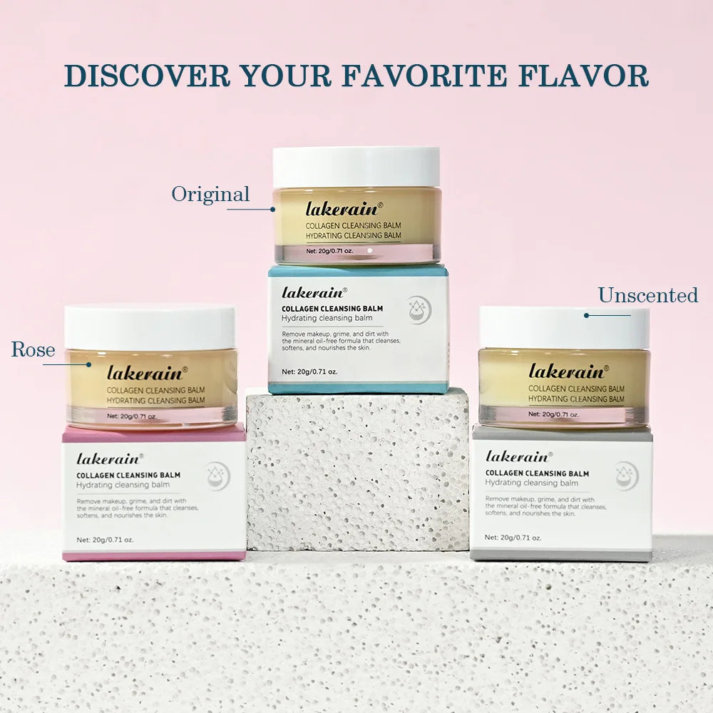 Pro-Collagen 3-in-1 Cleansing Balm – Hydrating Facial Cleanser for All Skin Types, Non-Greasy Deep Cleanse - Beauty & Beyond