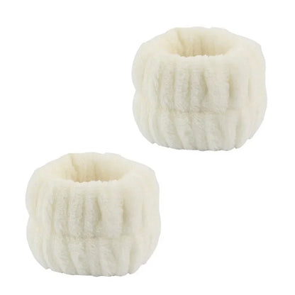 1/2/3PCS Face Wash Wristbands & Headband - Hair Care & Makeup Headband for Women