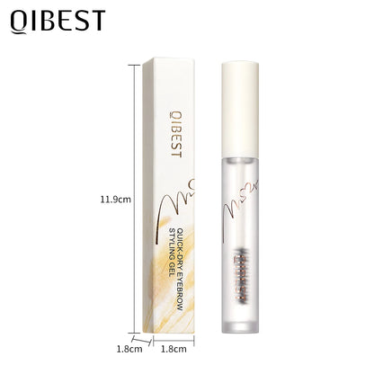 QIBEST Eyebrow Gel – Transparent, Waterproof, Sweat-Proof Styling & Repair Gel - Beauty & Beyond
