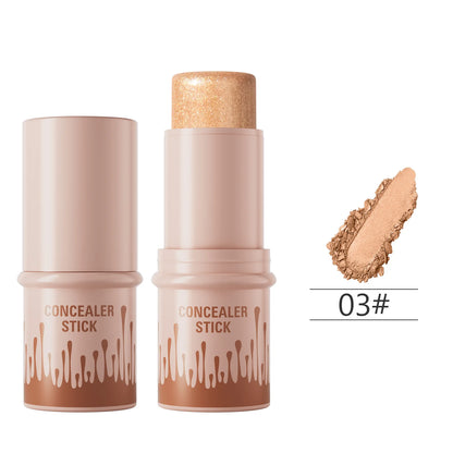 All-in-One Contour & Glow Stick – Sculpt, Brighten, Blush & Conceal with One Swipe! - Beauty & Beyond