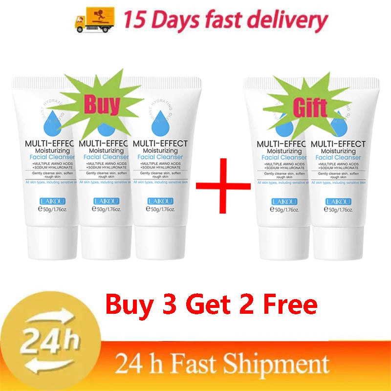 Facial Cleanser - Deep Cleansing Foam, Dark Spot & Acne Mark Remover, Pore Refining, Oil Control - Beauty & Beyond