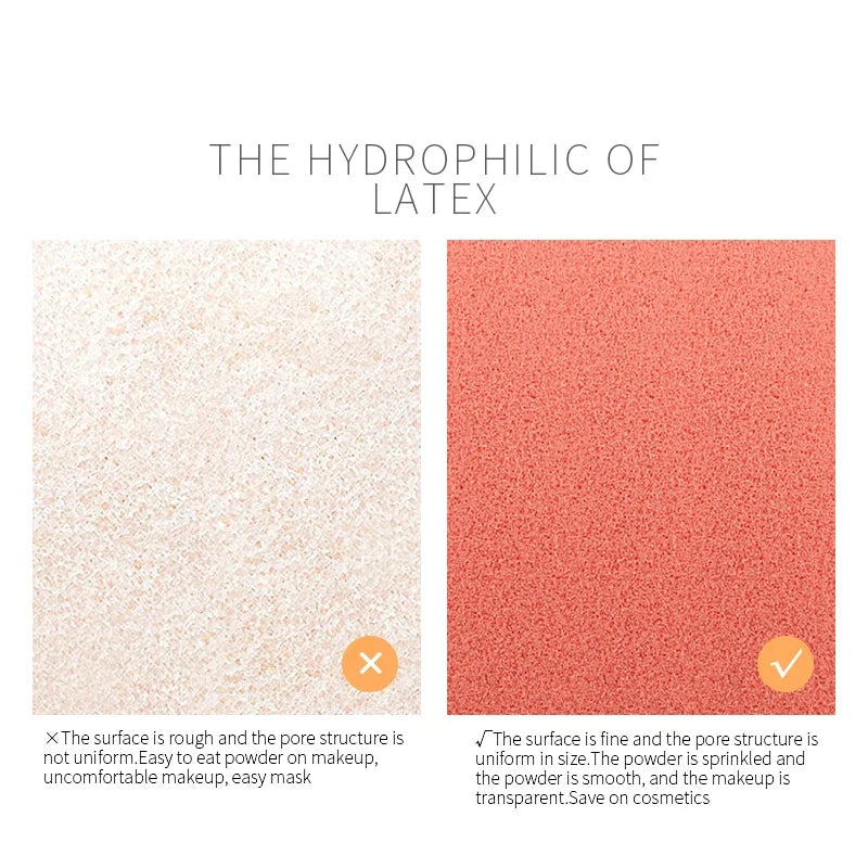 Makeup Sponge Puff - Professional Cosmetic Puff for Foundation - Beauty & Beyond
