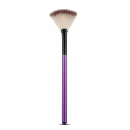 New Fan Facial Brush - Soft, Portable Mask Brush, Cosmetic Tool for Women & Girls