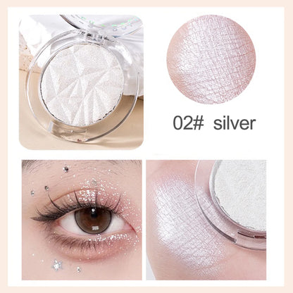 Shimmer Diamond Glow Highlighter – 2-Color Palette | Brighten, Contour & Natural Radiance