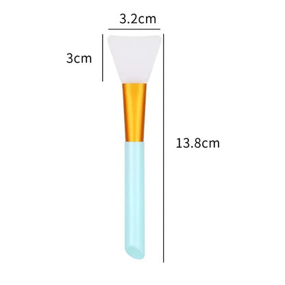 Advanced Silicone Facial Mask Brush – 1/4/5/6-Pack | Mild, Soft & Formaldehyde-Free for All Skin Types