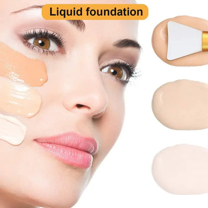 Advanced Silicone Facial Mask Brush – 1/4/5/6-Pack | Mild, Soft & Formaldehyde-Free for All Skin Types