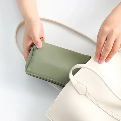 1PC Makeup Storage Bag - Lipstick & Cosmetic Organizer, Waterproof Toiletry Pouch