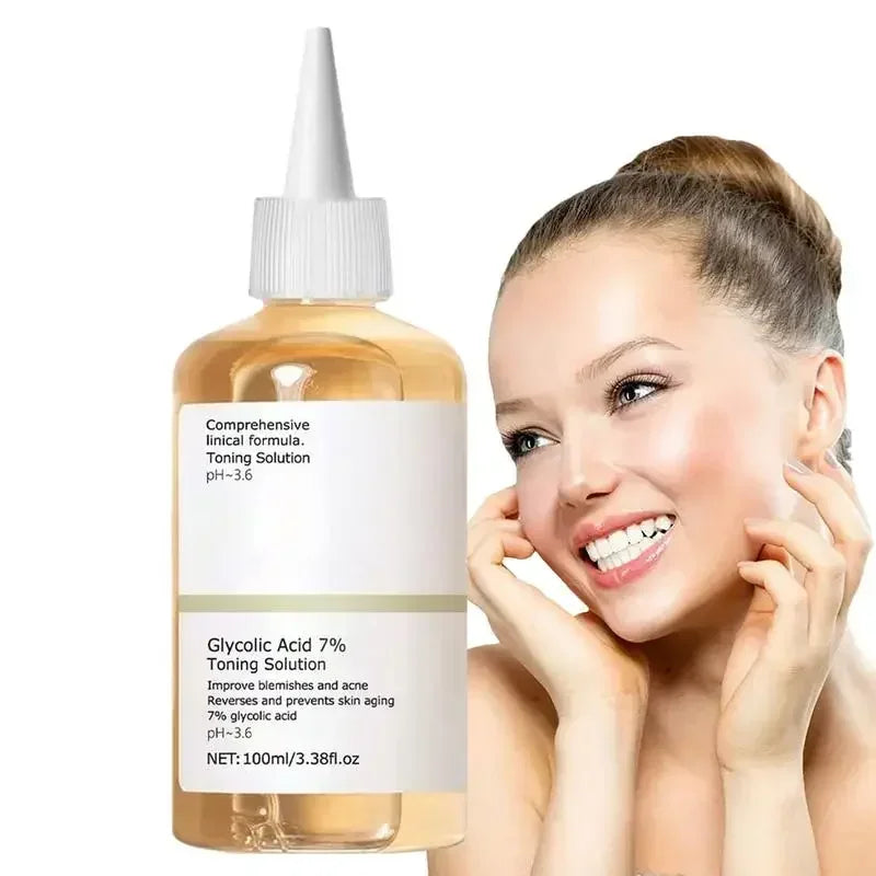 Glycolic Acid 7% Toner – Pore Lightening, Firming & Acne Care - Beauty & Beyond