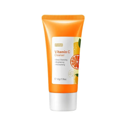 Vitamin C Facial Cleanser – Moisturizing & Anti-Acne | Blackhead Removing Skincare Face Wash Foam