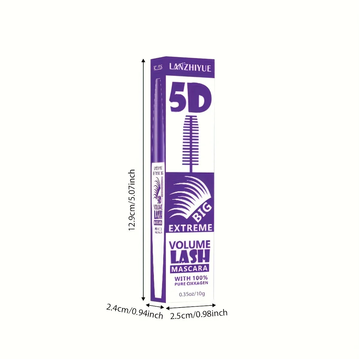 4D Lash Mascara - Black, Waterproof, Smudge-Proof, Long-Lasting, No Clumping, Full Lashes - Beauty & Beyond