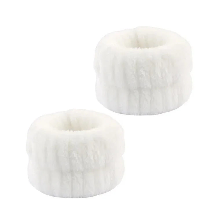 1/2/3PCS Face Wash Wristbands & Headband - Hair Care & Makeup Headband for Women