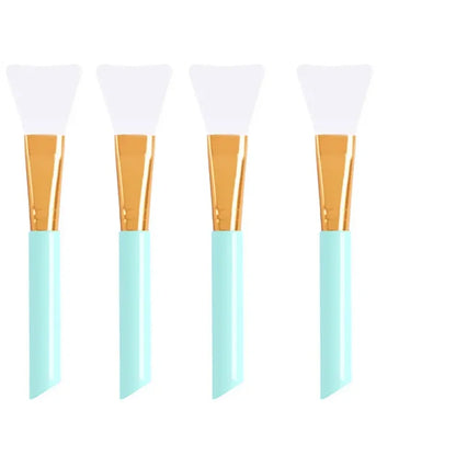 Advanced Silicone Facial Mask Brush – 1/4/5/6-Pack | Mild, Soft & Formaldehyde-Free for All Skin Types
