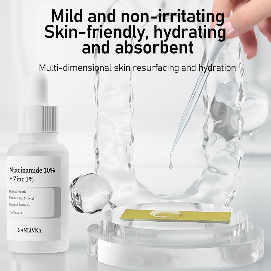 AHA 30% + BHA 2% Exfoliating Serum – Salicylic Acid, Niacinamide & Zinc for Moisturizing & Skin Care - Beauty & Beyond