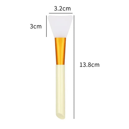 Advanced Silicone Facial Mask Brush – 1/4/5/6-Pack | Mild, Soft & Formaldehyde-Free for All Skin Types