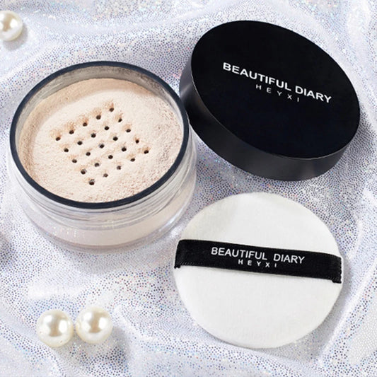 Loose Matte Face Powder – Invisible Pores, Oil Control, Translucent, Brightening
