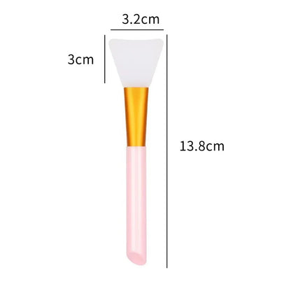 Advanced Silicone Facial Mask Brush – 1/4/5/6-Pack | Mild, Soft & Formaldehyde-Free for All Skin Types