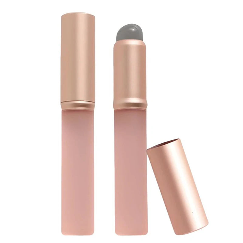 Silicone Round Head Lip Brush - Soft Lipstick Application, Smudge Brush, Cosmetic Tool - Beauty & Beyond