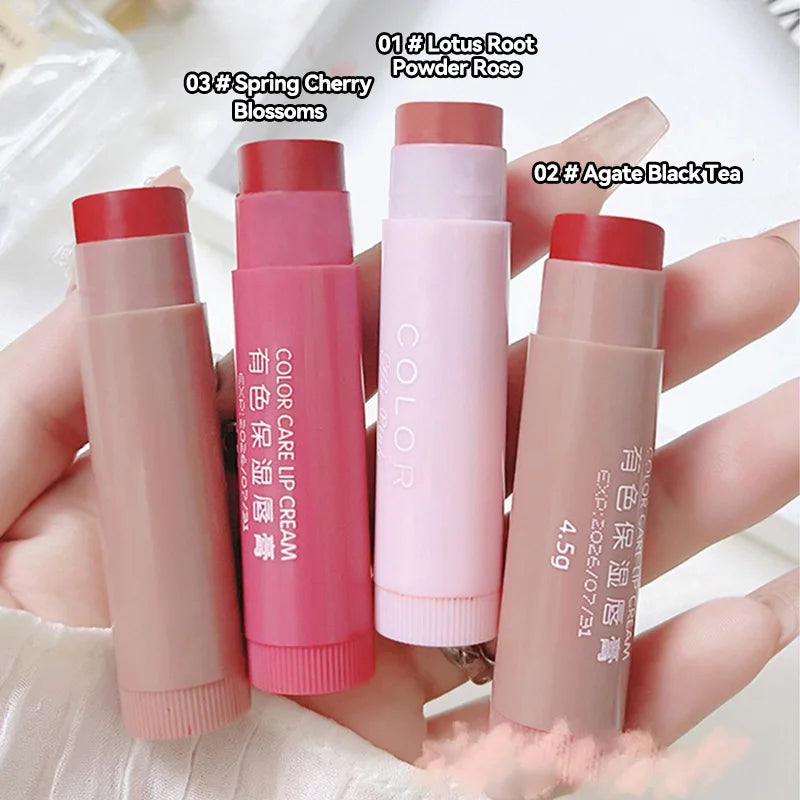 HAIPINK 3-Piece Set Tinted Moisturizing Lip Balm - Hydrating, Fades Lip Lines, Prevents Chapping - Beauty & Beyond