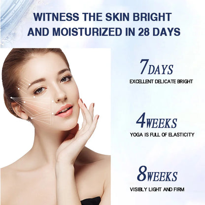 Hyaluronic Acid & Collagen Face Cream – Smooth Wrinkles, Moisturize & Brighten | Night Facial Care