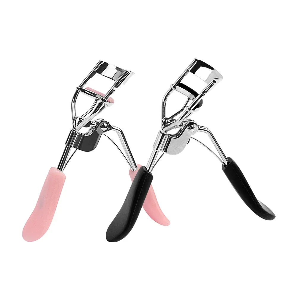 1PC Makeup Eyelash Curler - Beauty Tool, Cute Handle, Random Color - Beauty & Beyond