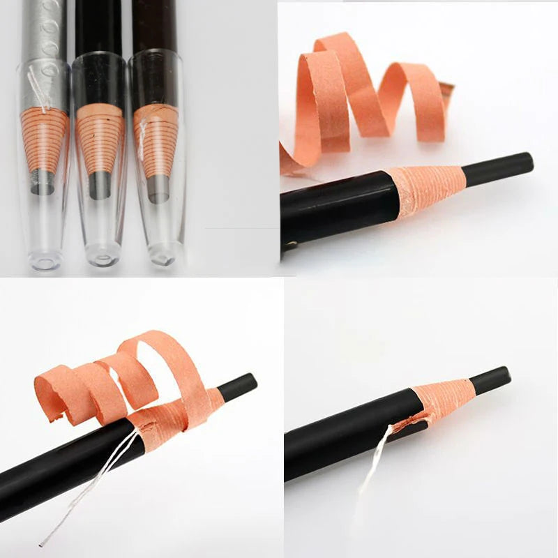 Waterproof Eyebrow Pencil – Long-lasting Brow Enhancer, Professional Makeup, Brow Lift & Feather Effect - Beauty & Beyond