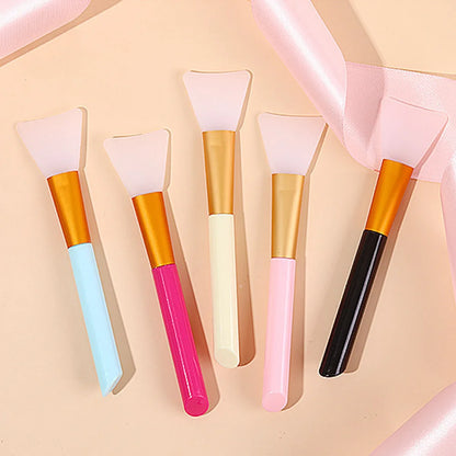 Advanced Silicone Facial Mask Brush – 1/4/5/6-Pack | Mild, Soft & Formaldehyde-Free for All Skin Types