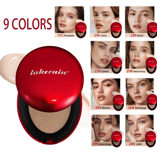 Sunscreen Cushion Foundation – Full Coverage, Waterproof, Long-Lasting
