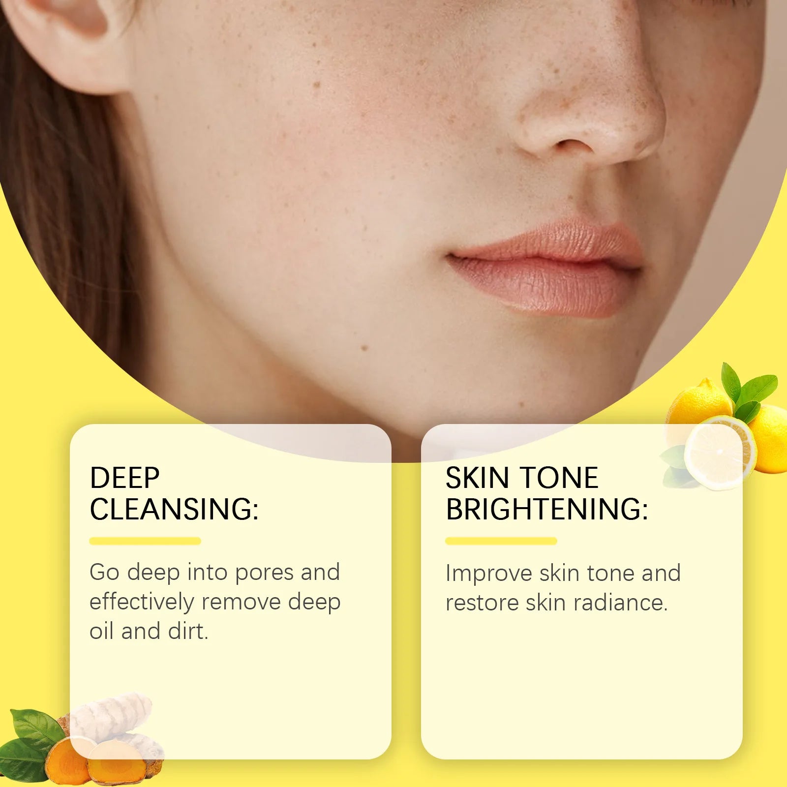 Turmeric Cleansing Pads - Exfoliating, Makeup Removal, Dead Skin, Pore Shrinking Sponge - Beauty & Beyond