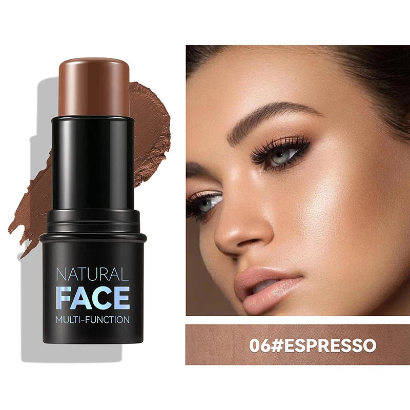 Face Pearl Stone Highlighter Stick – Lasting Contour, Shading & Stereoscopic Cheek Brightening! - Beauty & Beyond